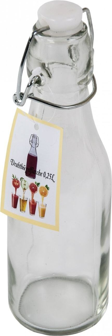 Buri Drahtbügelflasche 500 ml Glas Flasche Bügelflaschen Bügelverschluß Saft Likör 01bf2