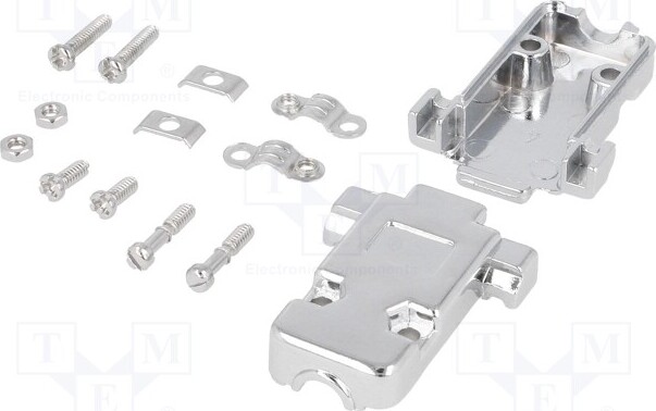 TNE 1x Gehäuse: für D-Sub-Steckverbinder D-Sub 9pin,D-Sub HD 15pin DSC-809 D-Sub-Gehä _1GH_DSC-809