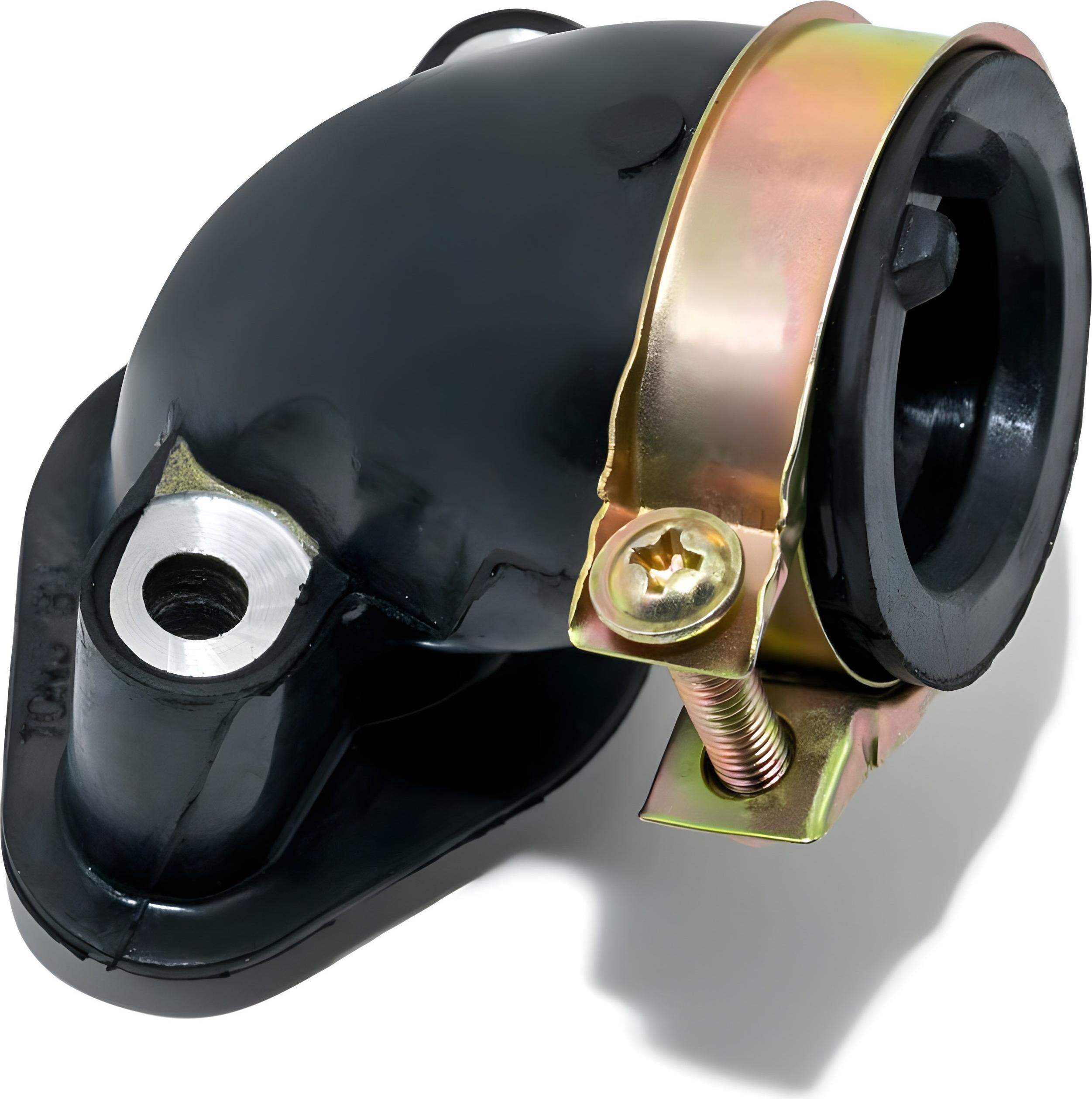 Maxtuned Ansaugstutzen Ansaugkrümmer ungedrosselt kompatibel mit GY6 4T Baumarkt / Chinaroller 50ccm MXT-300.504