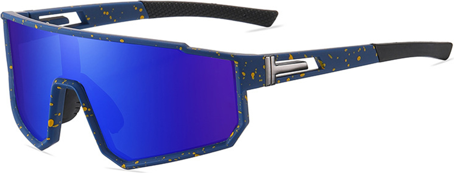 Bremen Polarisierte Sport-Sonnenbrille, Fahrradbrille, ultraleicht, klare Sicht, UV-beständig, Sonnenschutz, Blendschutzbrille 4085474