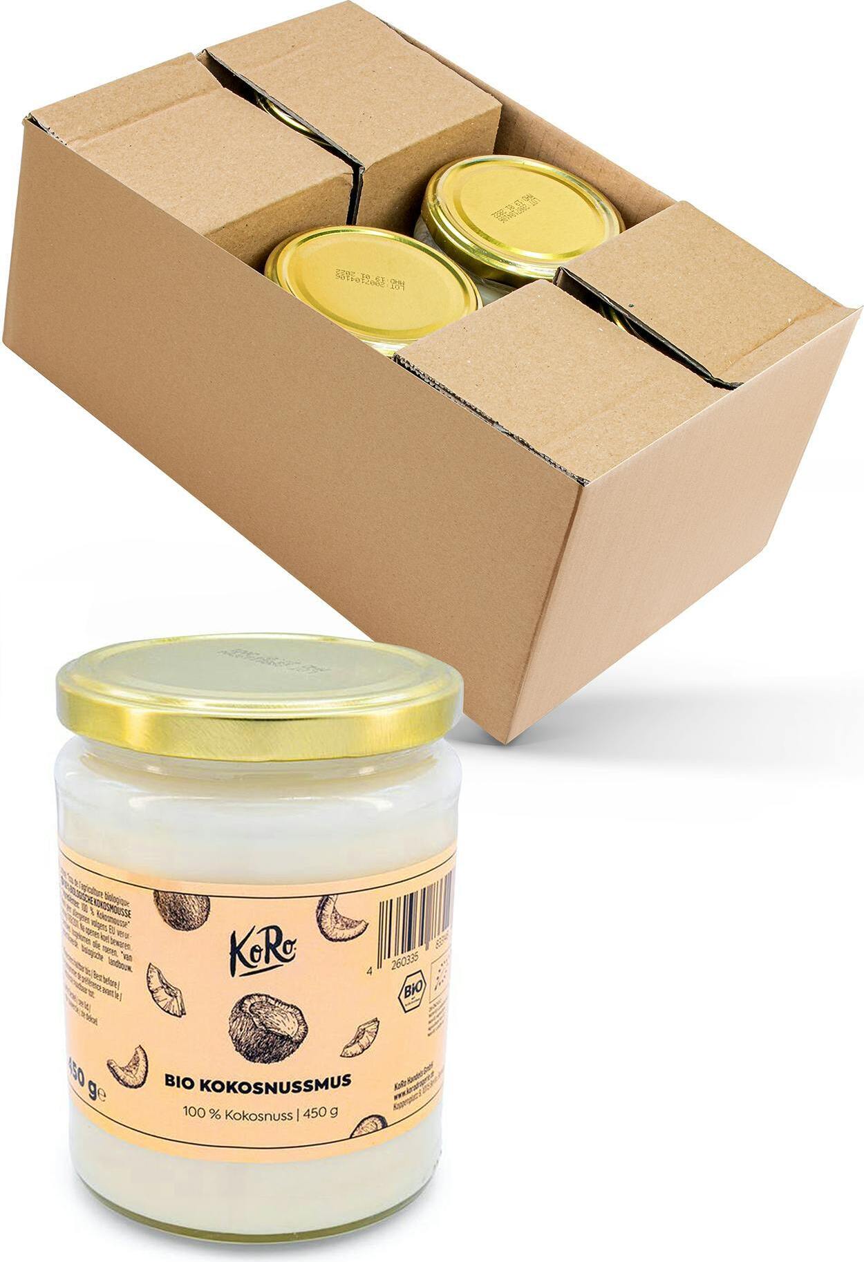 KoRo | Kokosmus 6 x 450 g KOKOS_004_T6