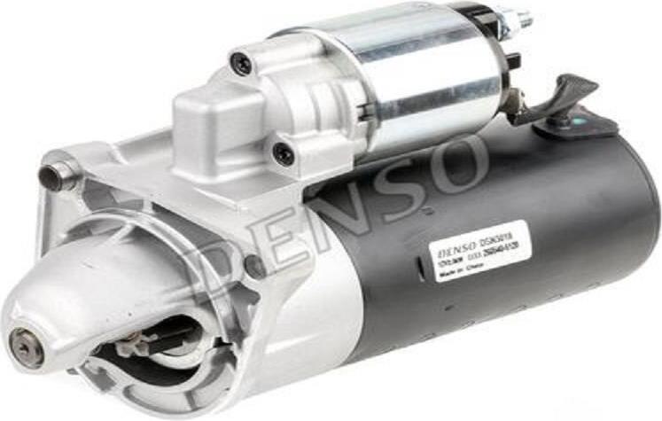 DENSO Anlasser Modell DSN3018 mit 12 Volt Spannung und 2 Kilowatt Leistung