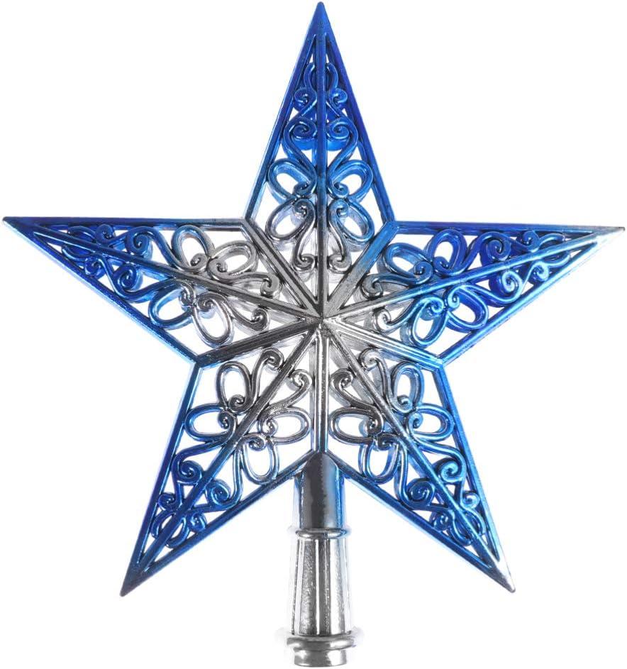 Meoiruery Glitzernder Weihnachtsbaumstern als Baumschmuck KAU-ER-LYS-PH-20260701-5
