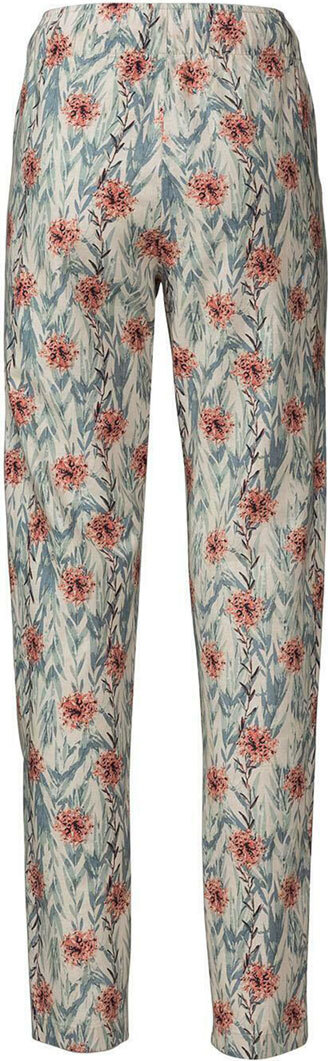 OWIM GmbH & Co. KG Esmara Damen Leinenhose Sommer Hose Bequem Luftig Leicht Mode Fashion Kleidung Blumen 36