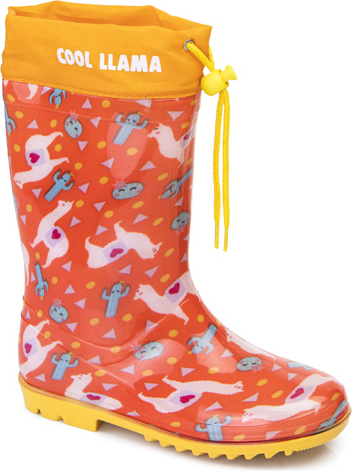 Arditex Kinder Gummistiefel Cool Llama - Größe 28