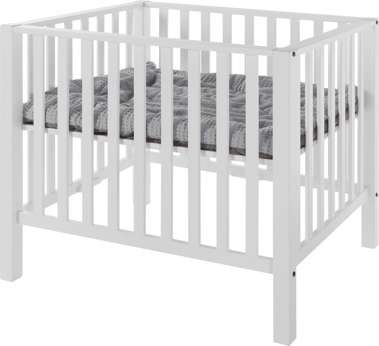 EURO BABY Europe Baby Laufstall Casper Mattweiß