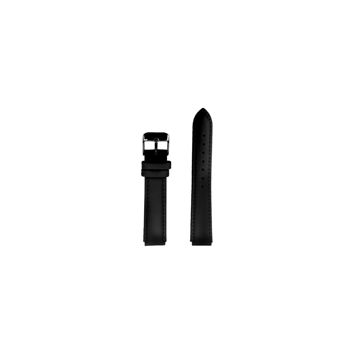 Uhrenarmband Bobroff BFS014 Schwarz 168012