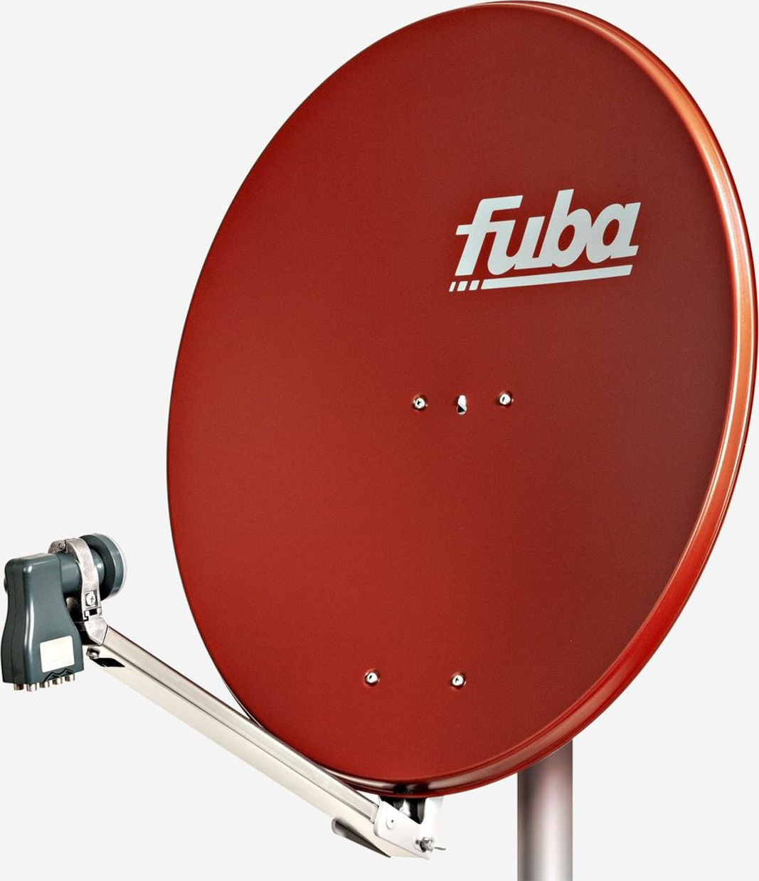 Fuba Sat-Antenne DAL 808 R mit Octo LNB rot (80 cm) 11003083