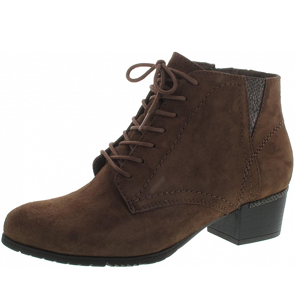 Jana šnurovacia členková obuv hnedá veľkosť 4,5, farba: cafe semiš