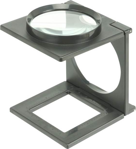 Eneroid Standlupe, 65 mm, 4-fach