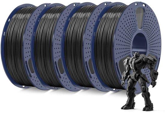 OEM 3D-Druckfilament 1,75 mm für 3D-Drucker - Hohe Festigkeit und Stoßfestigkeit - 4 kg schwarz 2026