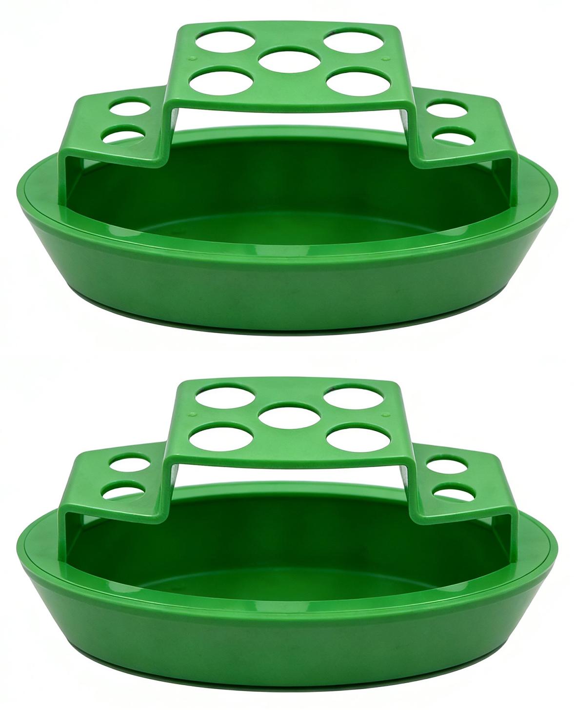 Bremen Hydroponischer Frühlingszwiebel-Pflanzkasten, Anzuchtstation für die Küchenarbeitsplatte, Frühlingszwiebel-Nachzuchtgerät mit 9 Löchern, einfache Nachzucht von frischen Frühlingszwiebeln in der Küche 4673975