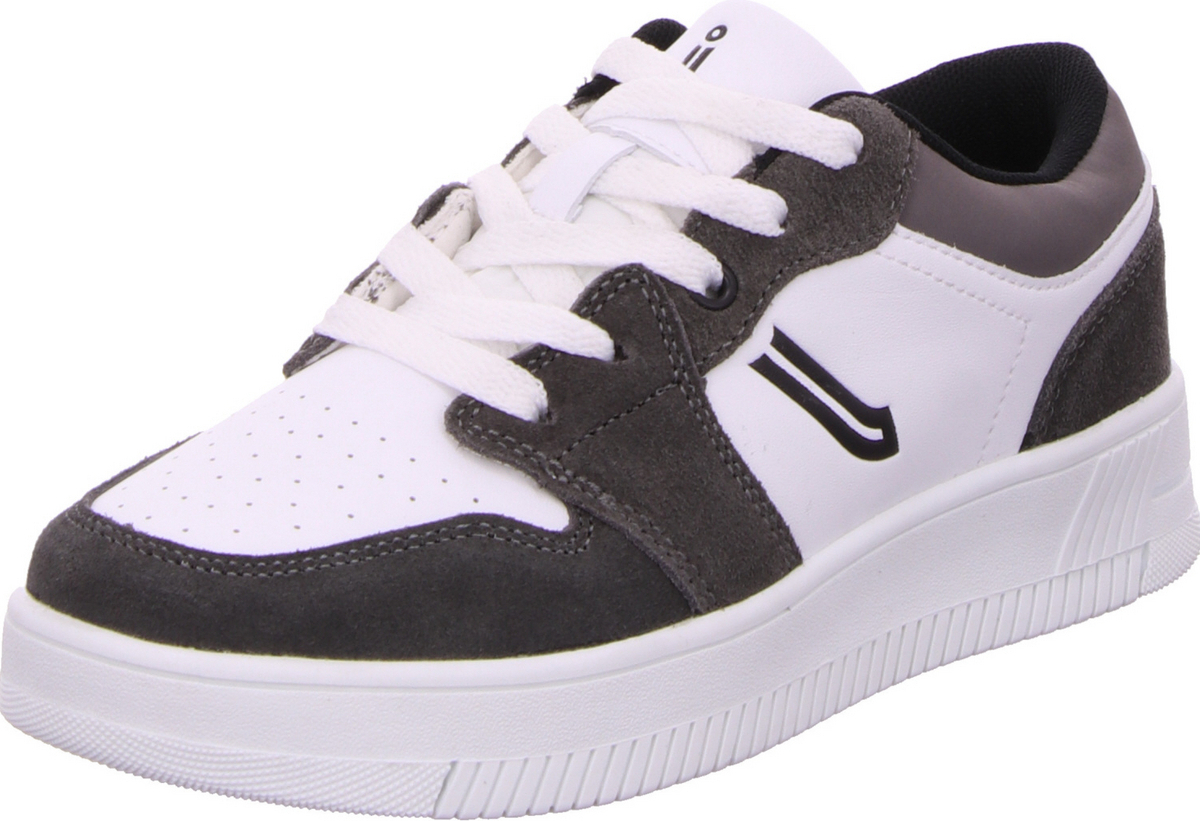 Jela London DEAN Sneaker 5215-02 charcoal/grey/white von Jela in Größe 33 bis 40 Dean-grau_40