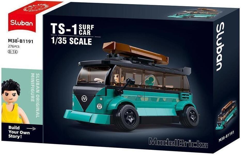 Sluban M38-B1191 - Freizeit Bus "Surfing" (276 Teile)