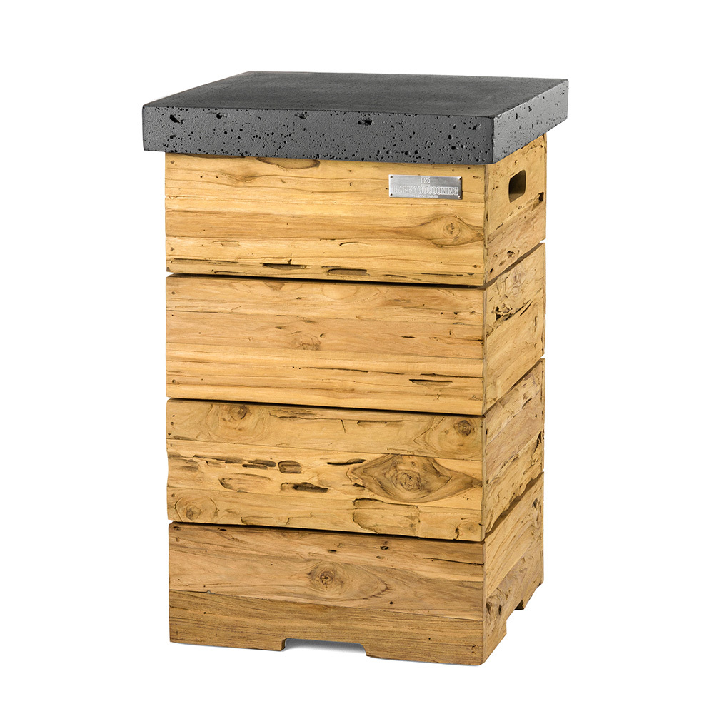 MANIA Beistelltisch Treibholz grau