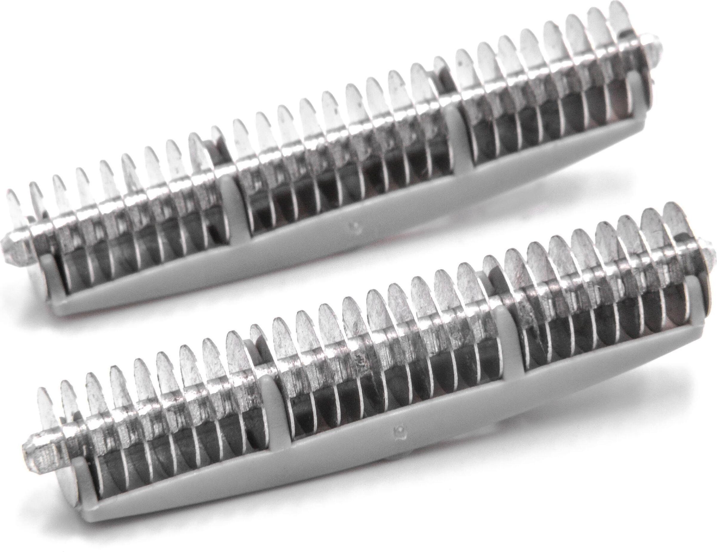 vhbw 2x Klingenblock Ersatz für Remington SP67, SP69, RBL 5002 für Rasierer Silber 149836095-2