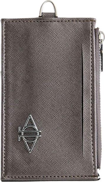 Dellel Silber Kartenetui mit Reißverschluss – Kompakt & Stilvoll