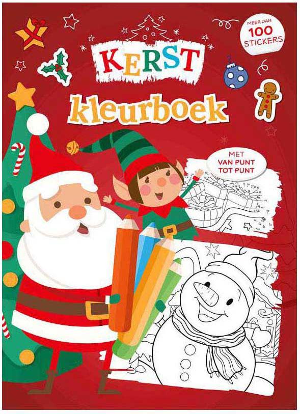 Rebo Publishers Rebo Verlag Weihnachts-Malbuch