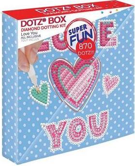 DIAMOND DOTZ - Diamond Painting Liebe dich DBX-001