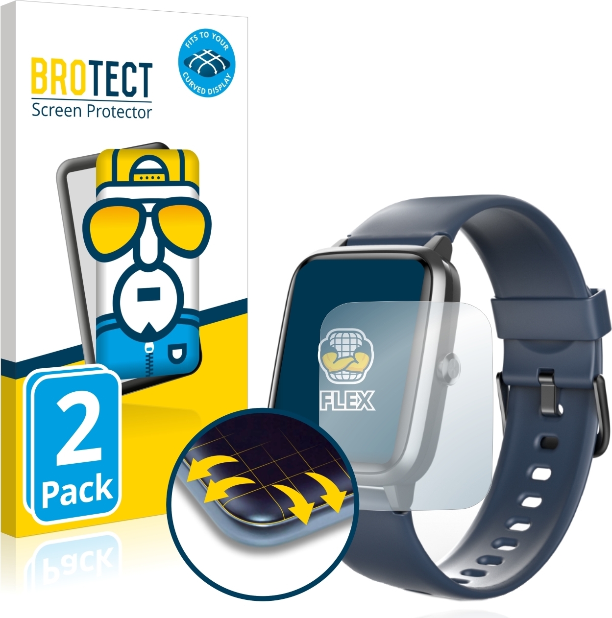 Brotect Pellicola Protettiva Per PocketBook InkPad Color 2 - 5