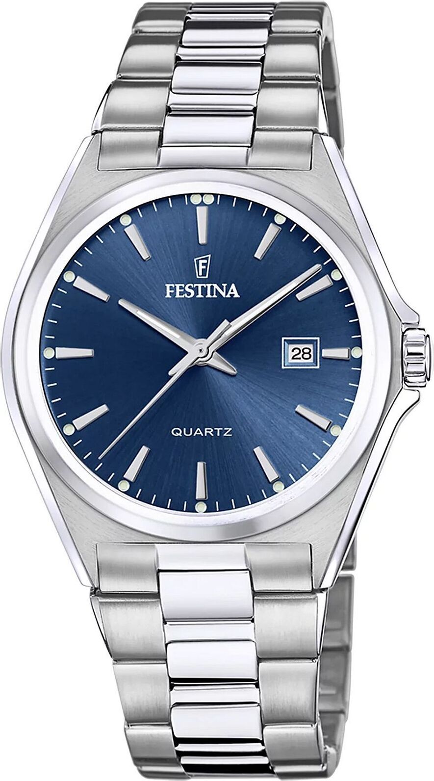 Festina Náramkové hodinky pánske F20552/3 Oceľový náramok Classic