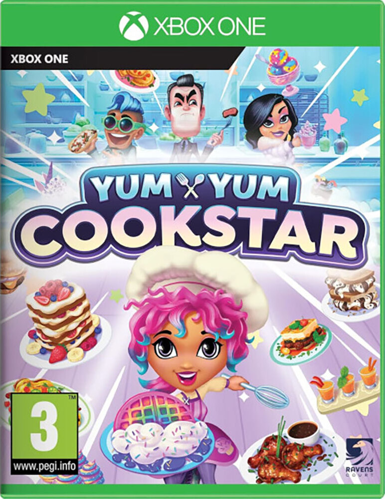 Xbox Original Xbox Games One Yum Yum Cookstar PAL PAL XBOSYYC