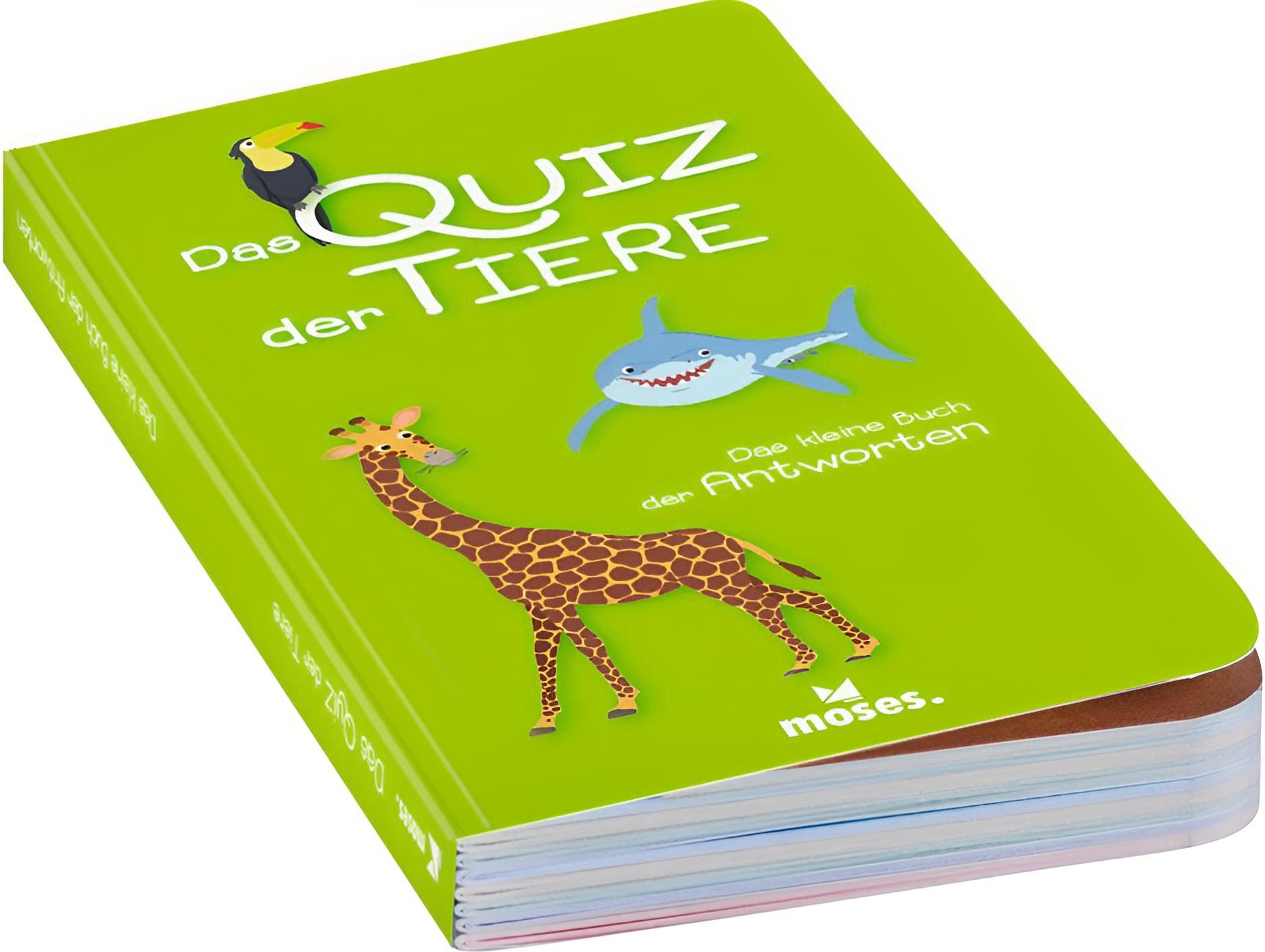 Moses Kinderbuchverlag Gm moses Verlag DAS QUIZ DER TIERE 90153
