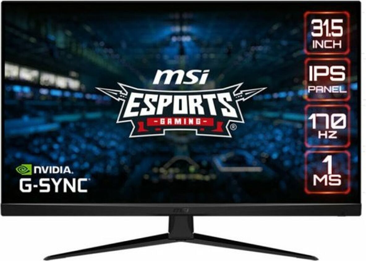 MSI G321Q Počítačový monitor 80 cm (31,5") 2560 x 1440 pixelov Wide Quad HD Black [] (G321Q)