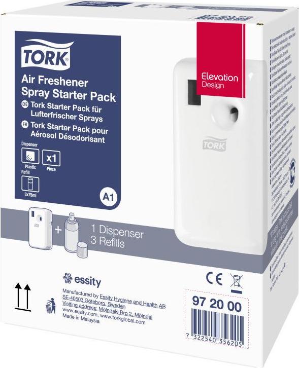 Tork 972000 Automatischer Lufterfrischer & Duftspender Weiß