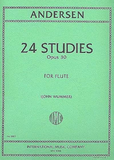 IMC 24 Studies op.30 for flute solo