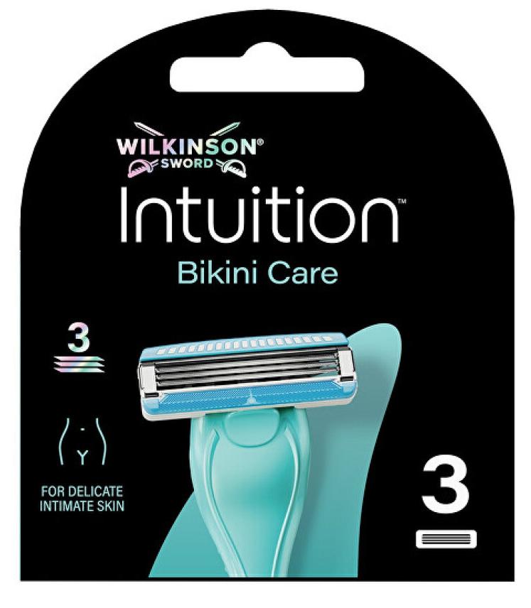 Wilkinson Sword Intuition Bikini Care Rasierklingen, 3 Stü ck