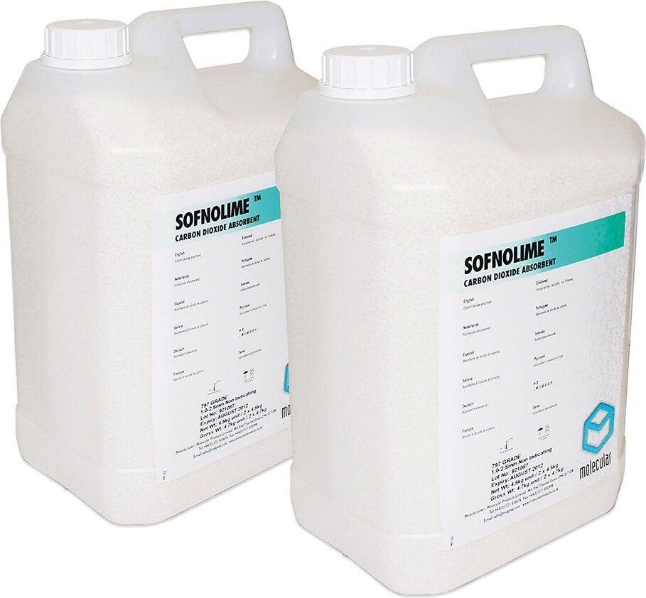 Tecnomar Sofnolime 797/für Atemgeräte 1-2.5 Mm Weiß 4.5 kg Weiß 4.5 kg SFNL-2X4.5