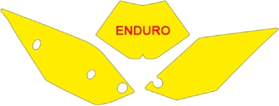 Startnummernfelder Rot Blackbird Für Beta