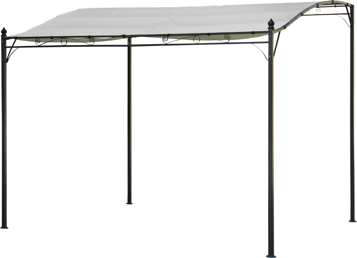 Wandpergola 3 × 2,5m NICE beige