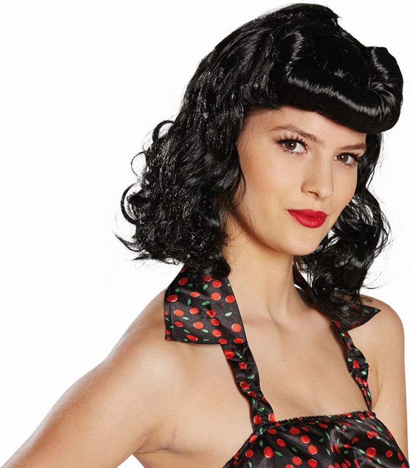 Damen Rockabilly Perücke (Dolly) Mottoland 57243 (W)
