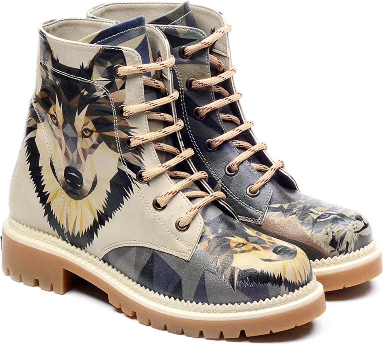 Damenschuhe Goby Schnürstiefeletten NJR121 38