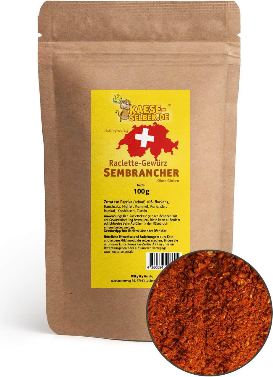 KAESE SELBER Raclette-Gewürz Sembrancher 100 g