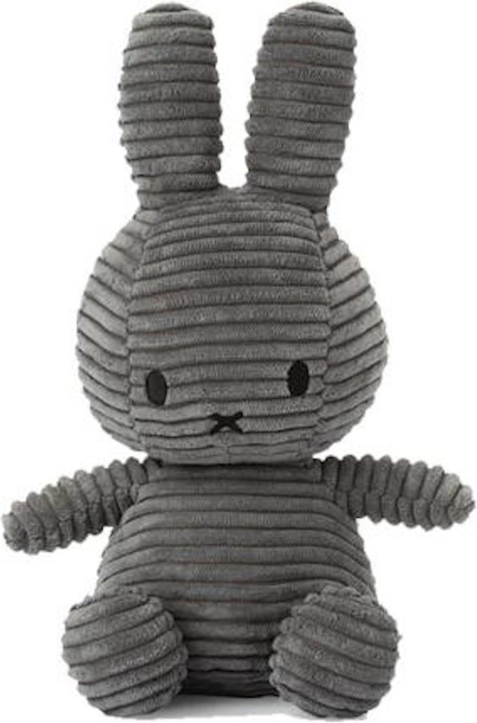 International Bon Ton Toys Miffy Cord-Plüschfigur 70cm anthrazit hochwertig umweltverträglich Kuscheltier 24.182.241