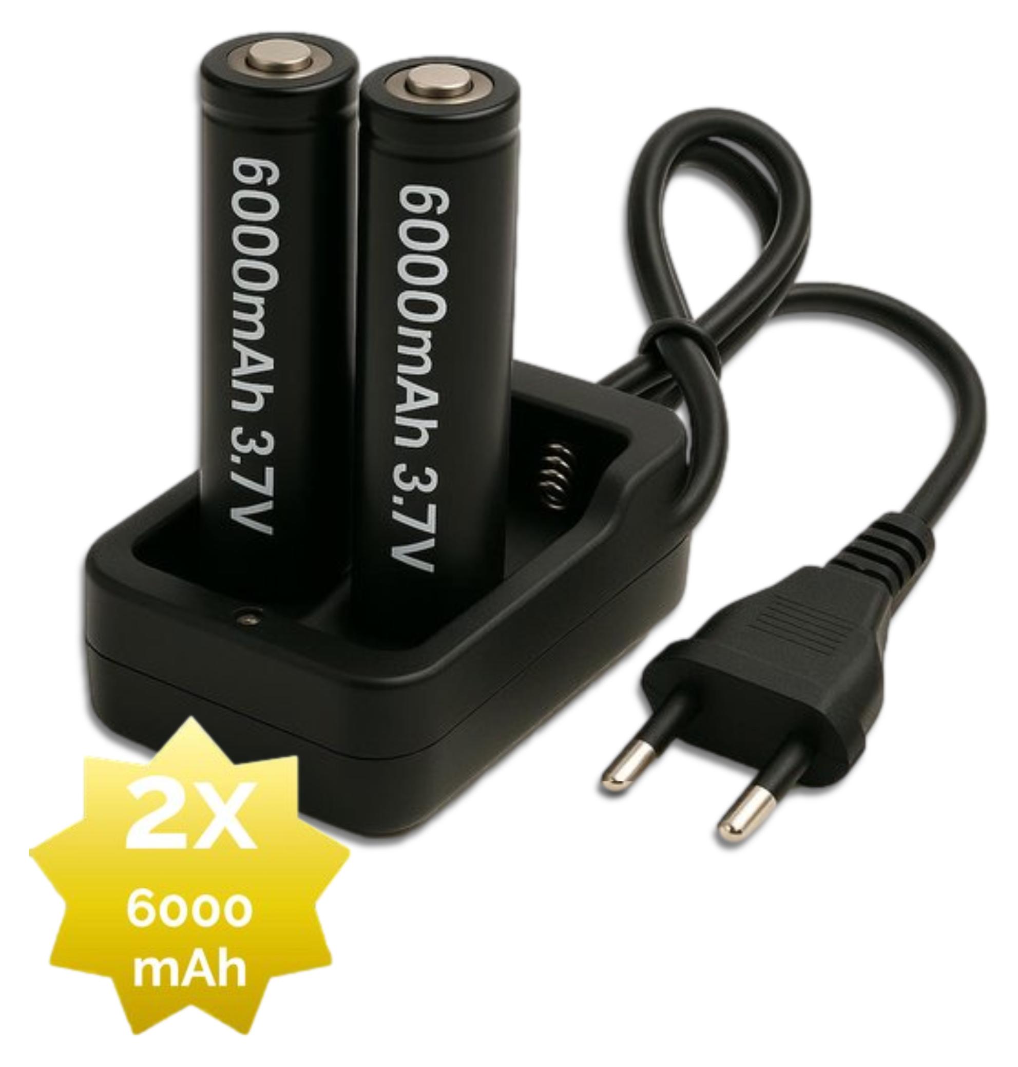 BORSCELLOR 2 batterie ricaricabili agli ioni di litio RC da 7,4 V, 500 mAh, SM-4P, con cavo di ricarica USB per auto giocattolo RC, Stunt Dumper, camion RC, barca RC, veicolo da
