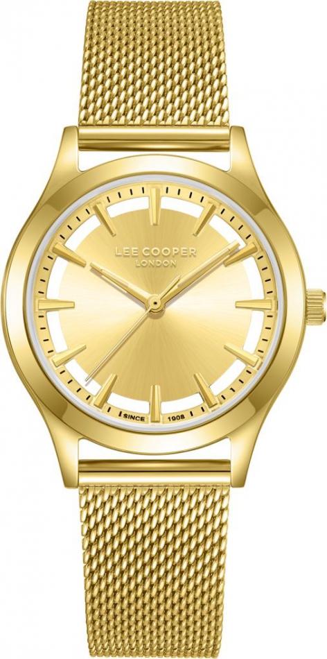 Damen-Armbanduhr LEE COOPER LC08156.110, goldene Mode