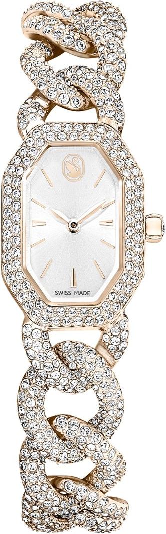 Swarovski dámska retiazka Uhr Dextera Champagne Gold-Ton 5711710