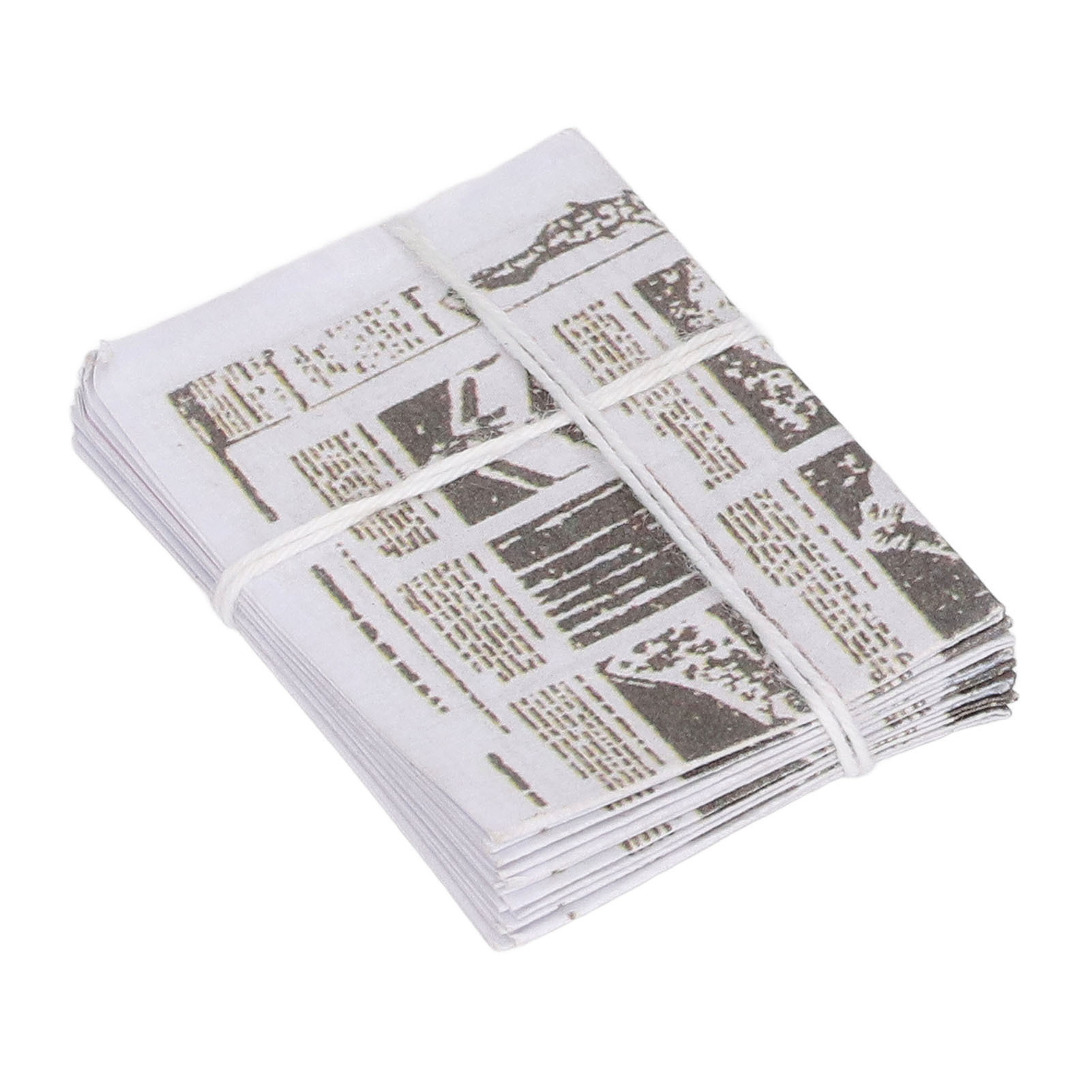 Cocosity Miniatur-Zeitung,Miniatur-Zeitungszubehör,Puppenhaus-Deko-Zeitung,Miniatur-Deko-Zeitung,Puppenhaus-Zeitung,Miniatur-Druck-Zeitungen