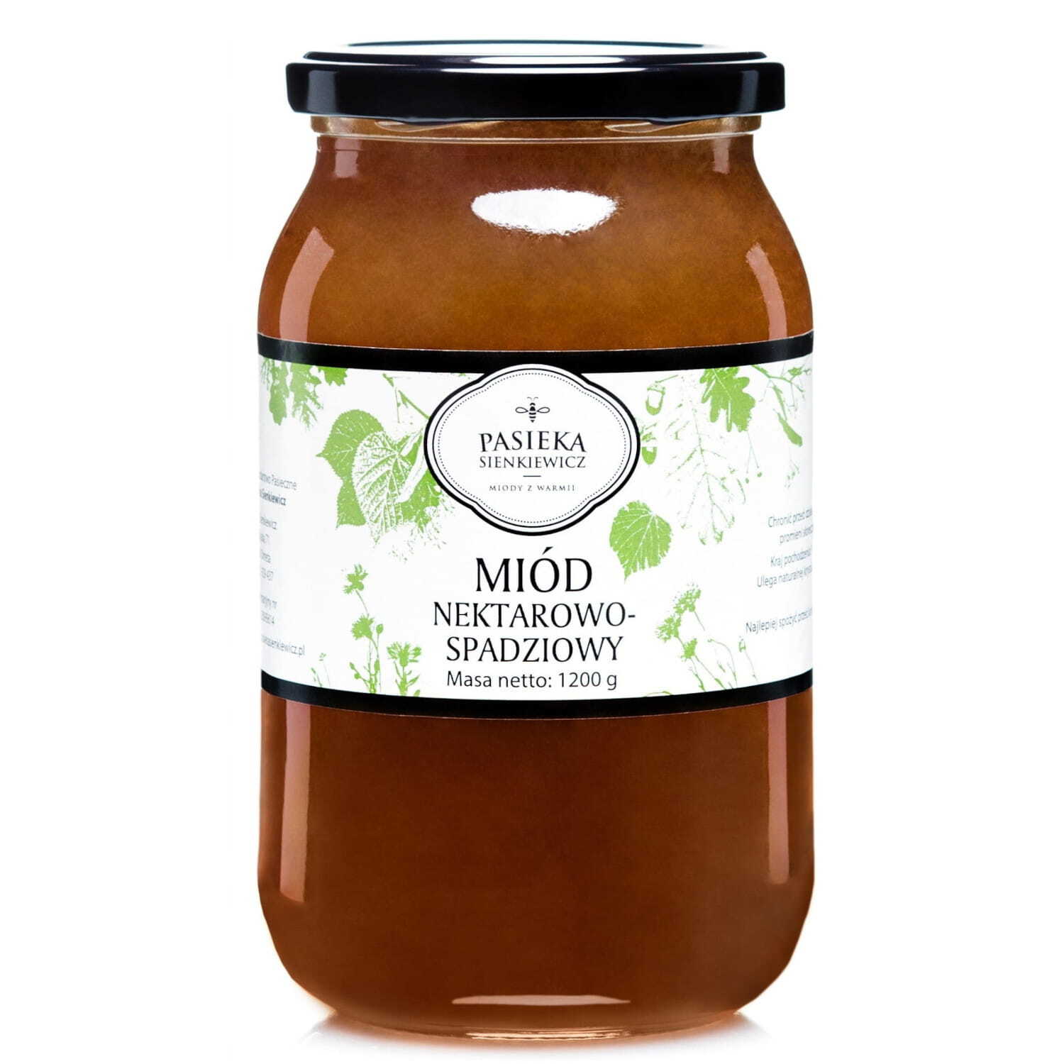 PASIEKA SIENKIEWICZ Nektar-Honigtauhonig 900ml 1200g