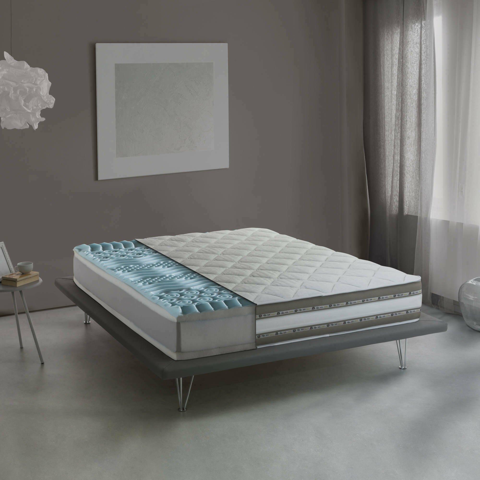 Talamo Italia Matratzen und Latten: Einhalbbett Annamaria 190x120x27 cm
