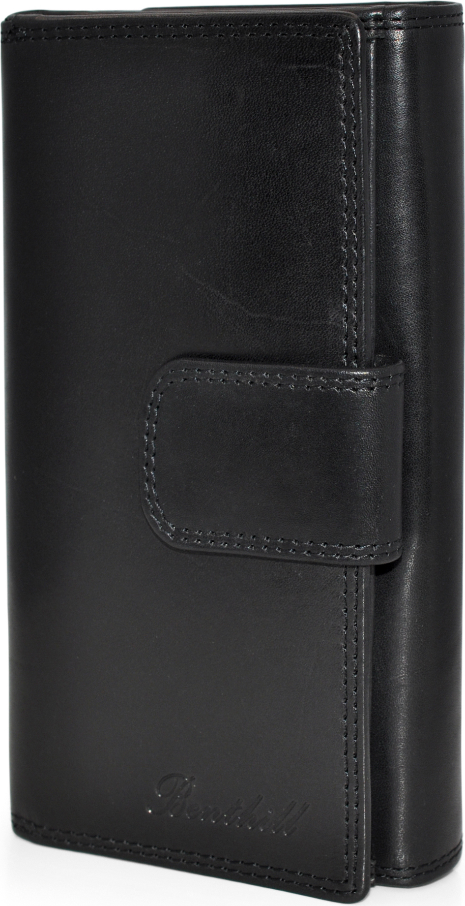 Benthill Damen Portemonnaie Leder XXL - Große Geldbörse mit RFID Schutz - Echtleder Vintage Damenbörse inkl. Geschenkbox 1501