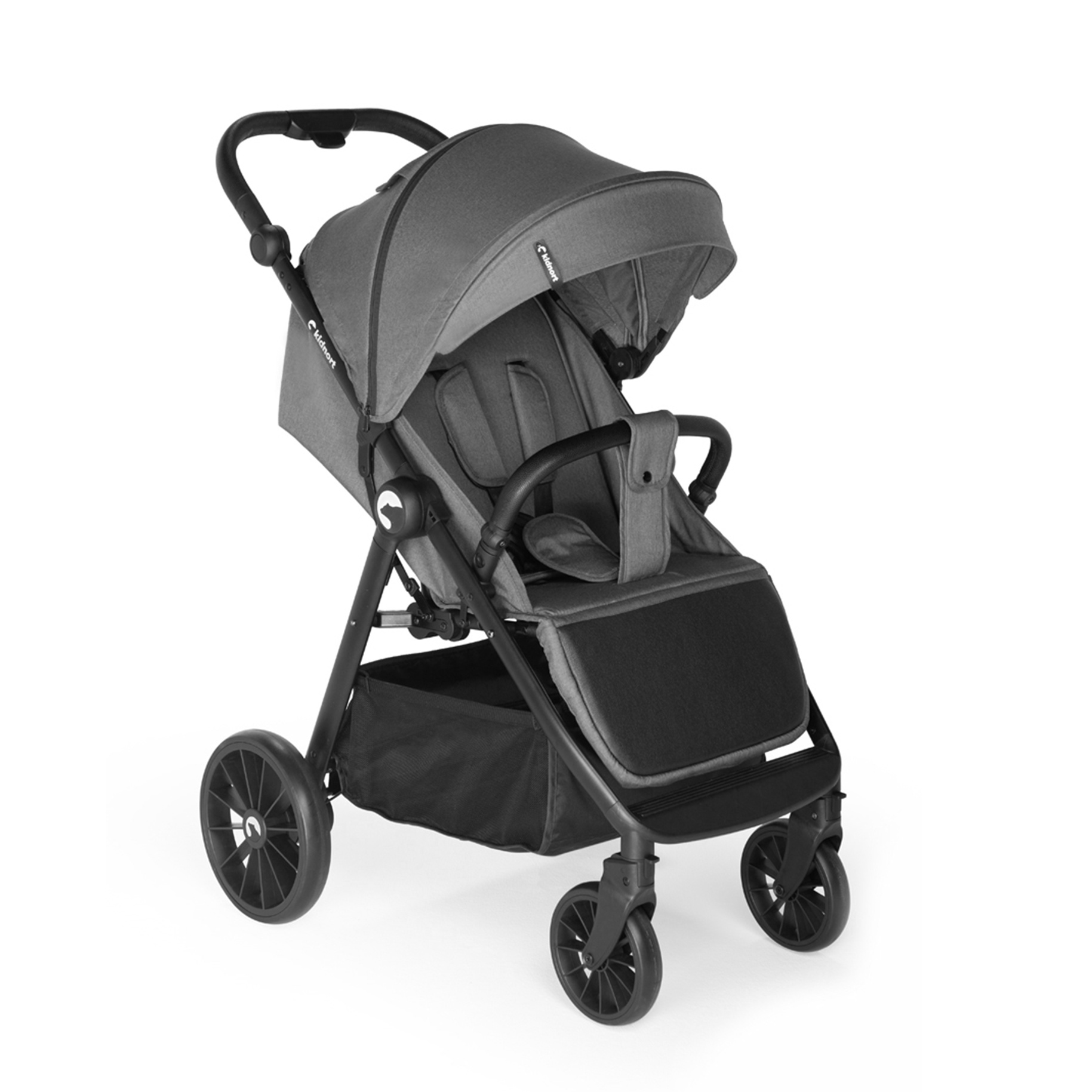 Kinderwagen Kidnort bis 22 kg, Sportwagen, Zubehör, große Räder, Sjölejon KKOKISJOGR
