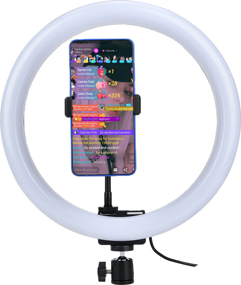 Cocosity Ringlicht, Ringlampe, LED-Ringlicht, dimmbares Ringlicht, USB-Ringlicht