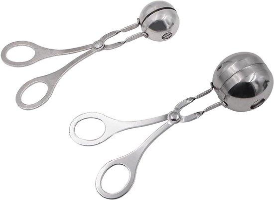 OEM Anti-aanbakbal maker tang für gehaktballen, ijs und Keksdough - 3,5 cm und 4,5 cm 2026