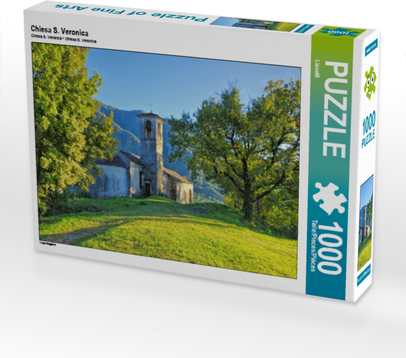 CALVENDO Puzzle Chiesa S. Veronica | 1000 Teile Lege-Größe 64x48cm Foto-Puzzle für glückliche Stunden