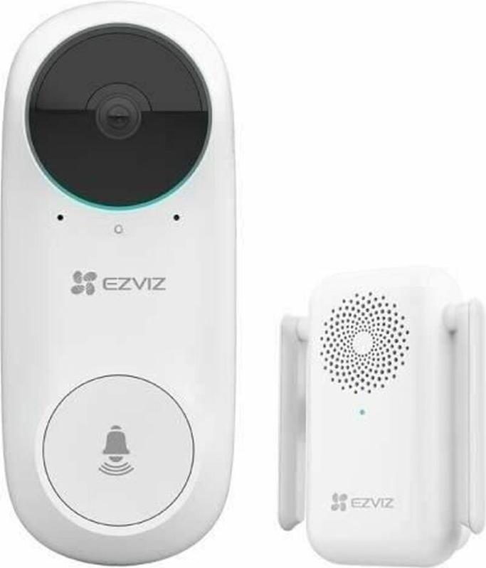 EZVIZ DB2, Biela, 72 dB, Domáci, IP65, 1 kusov, 1 kusov